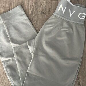 NVGTN Light Grey Sport Seamless Leggings